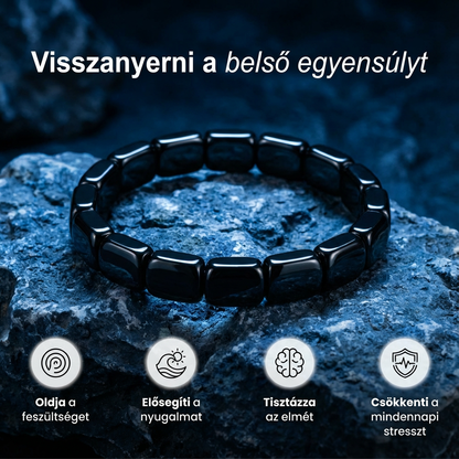 HARMIA® – Mágneses Hematit Karkötő